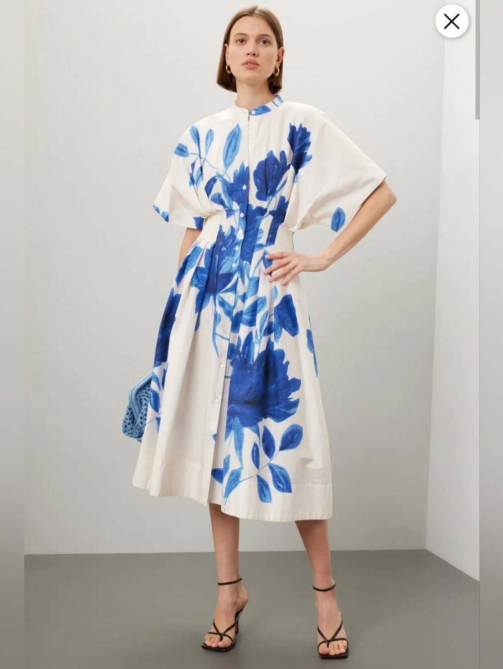 NATORI ANDORA Cotton DRESS SIZE 0 MSRP $495